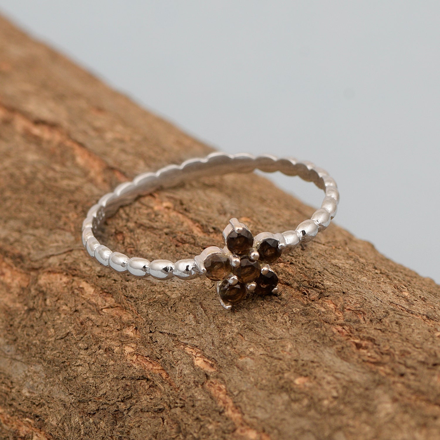 Smoky Quartz ring