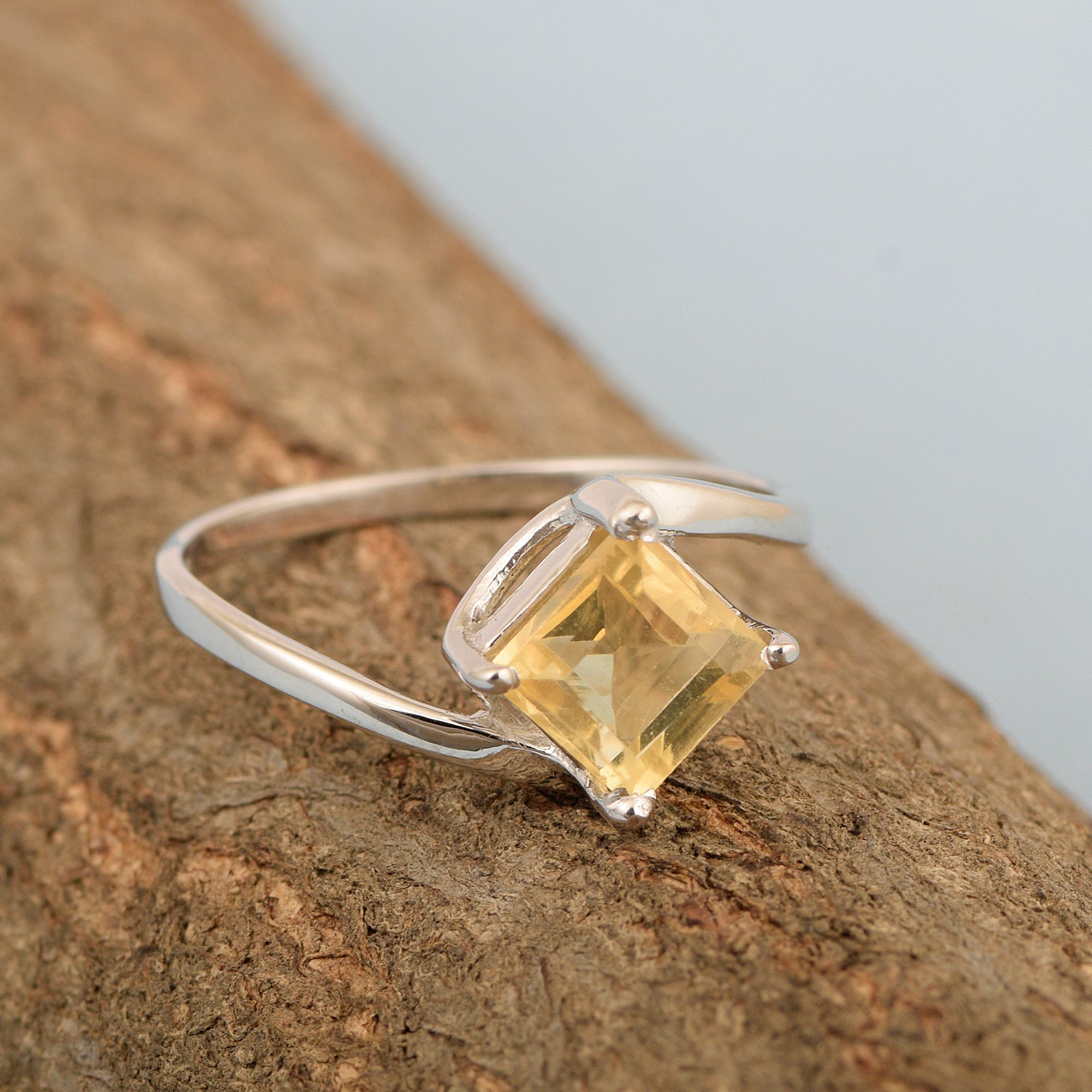 Citrine ring