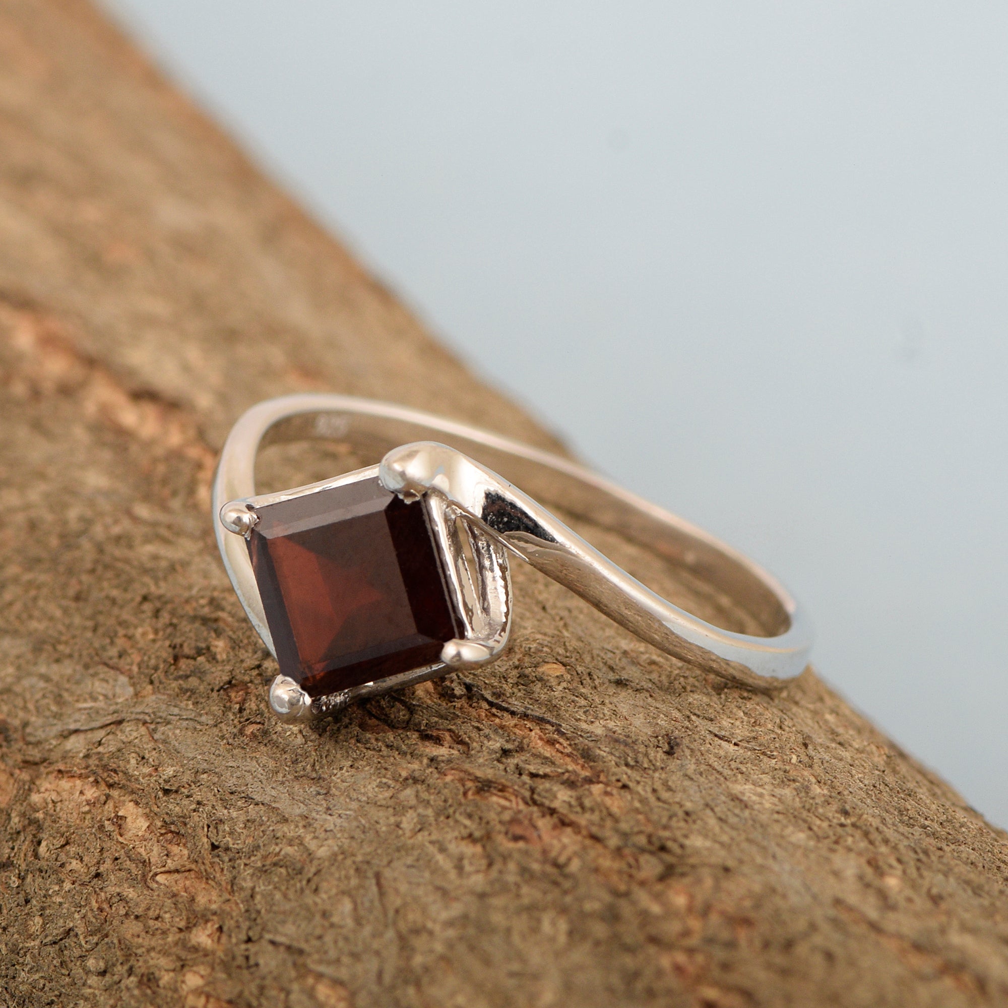 Garnet ring