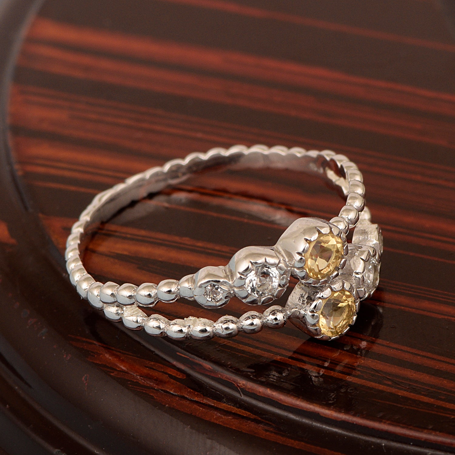 Citrine ring
