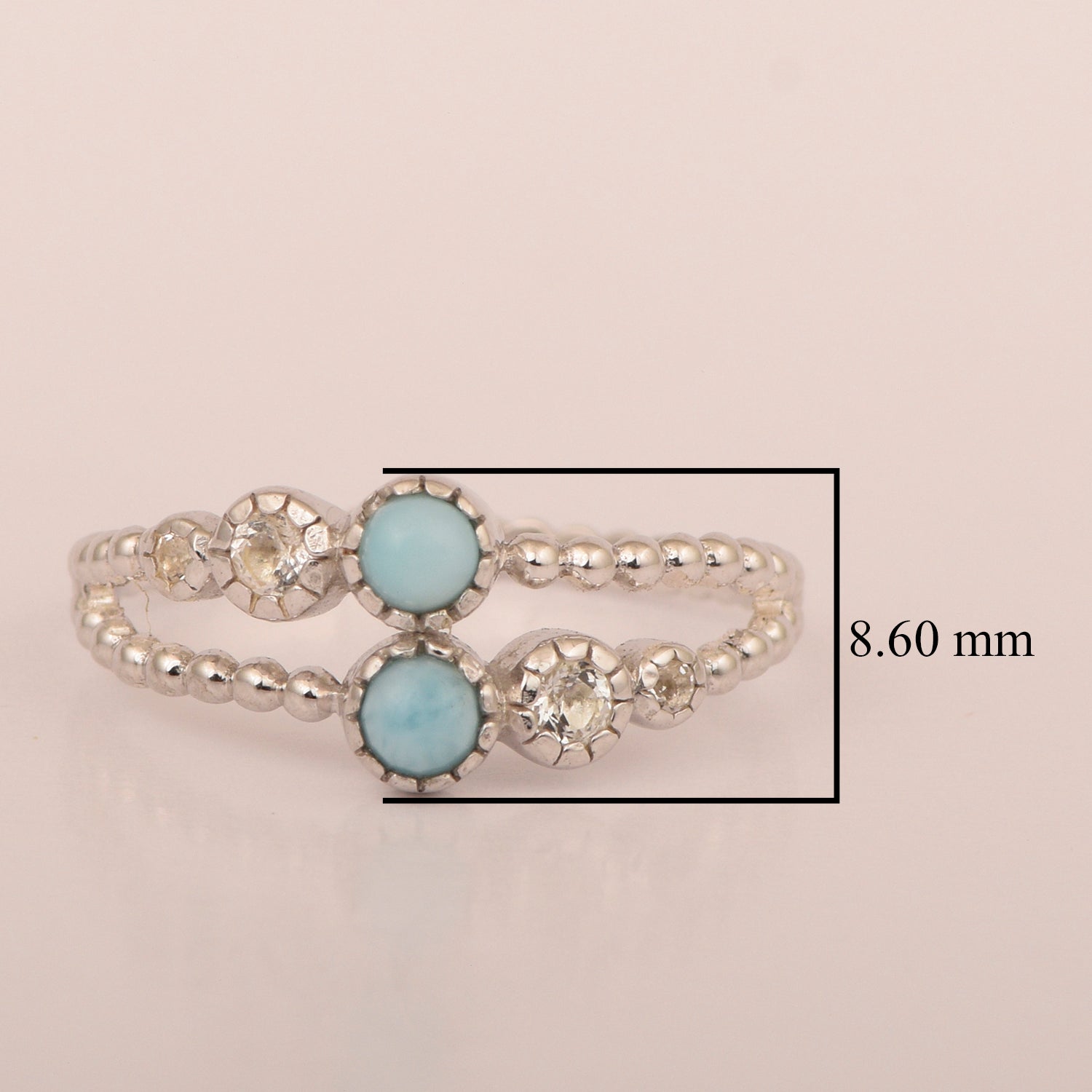 Larimar ring