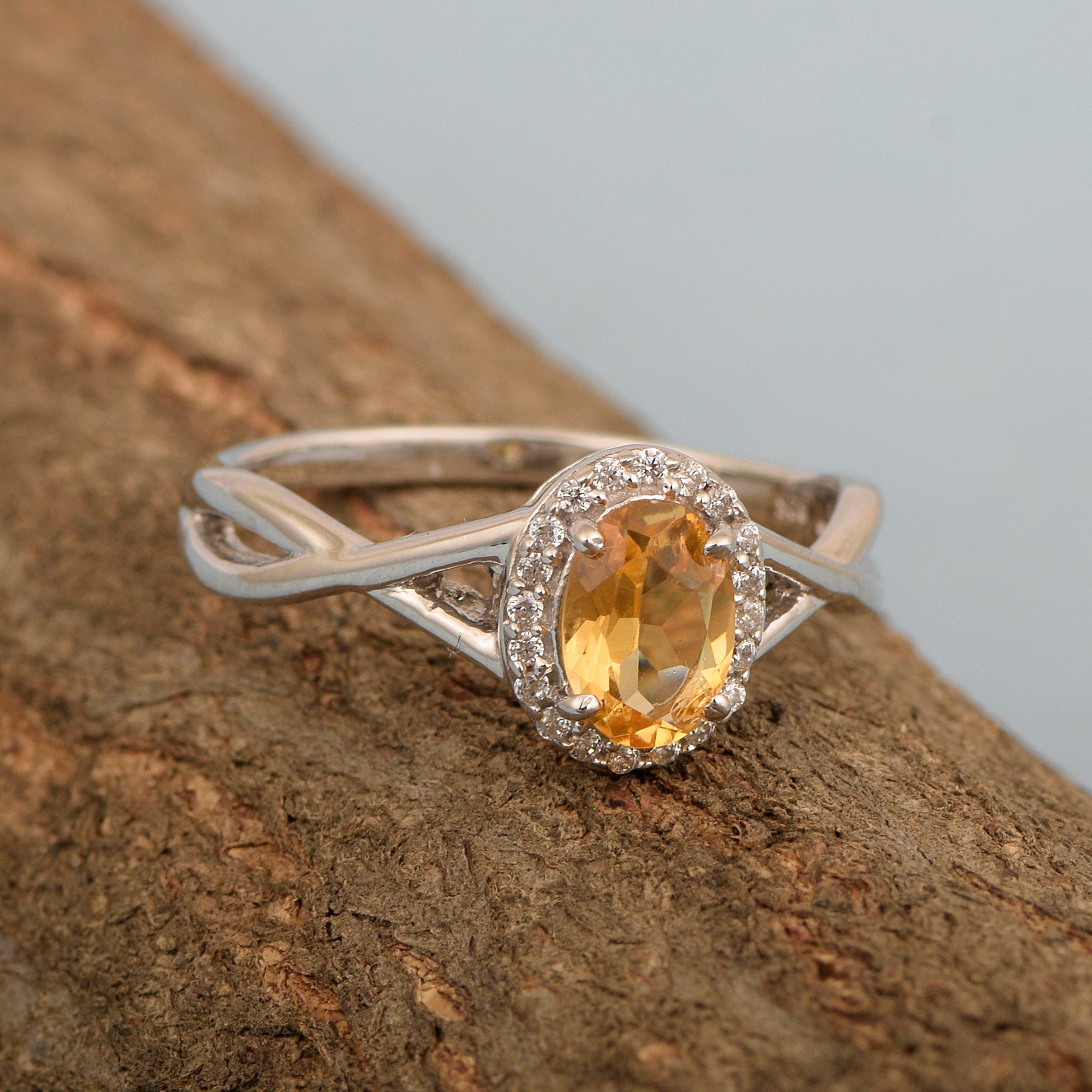 Citrine ring
