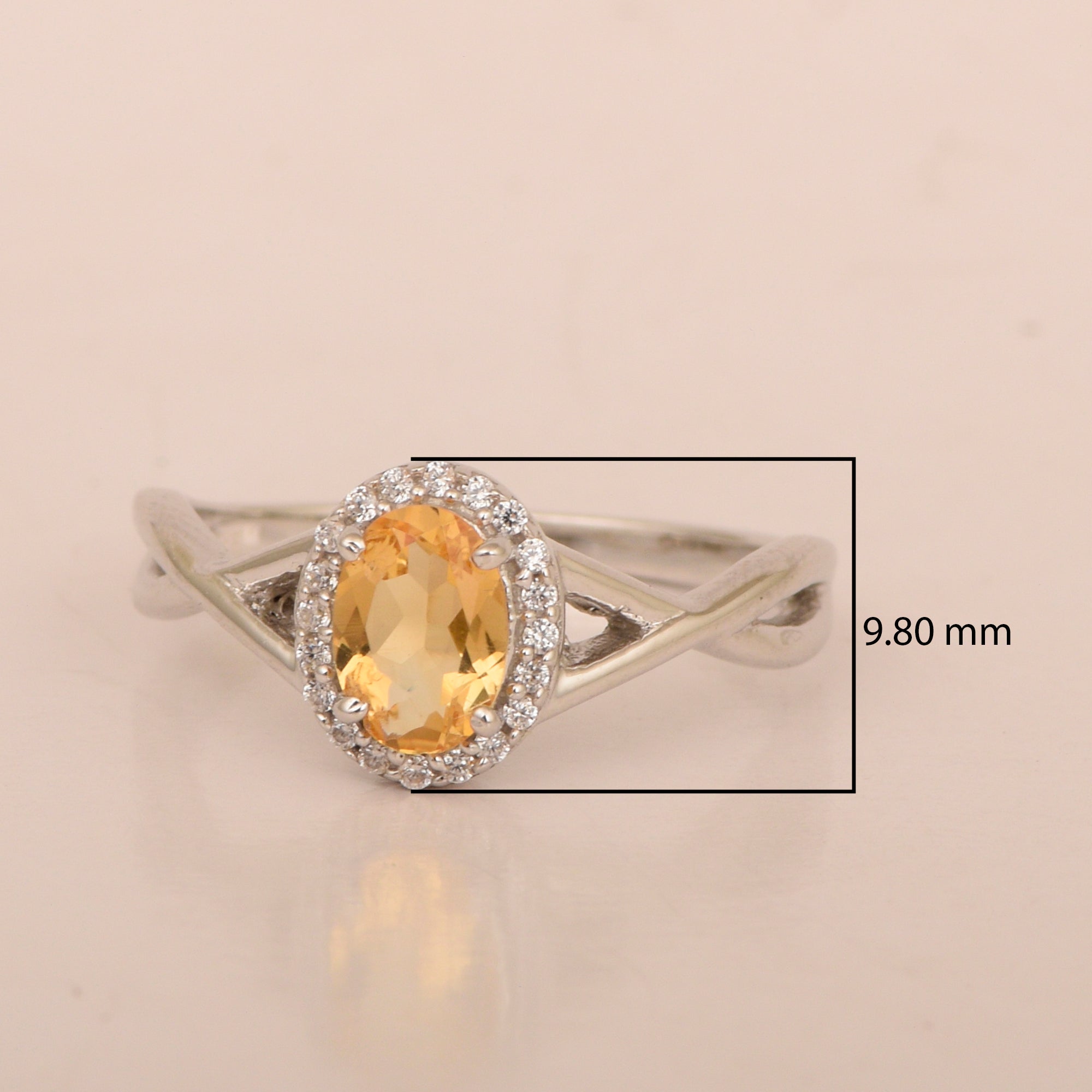 Citrine ring