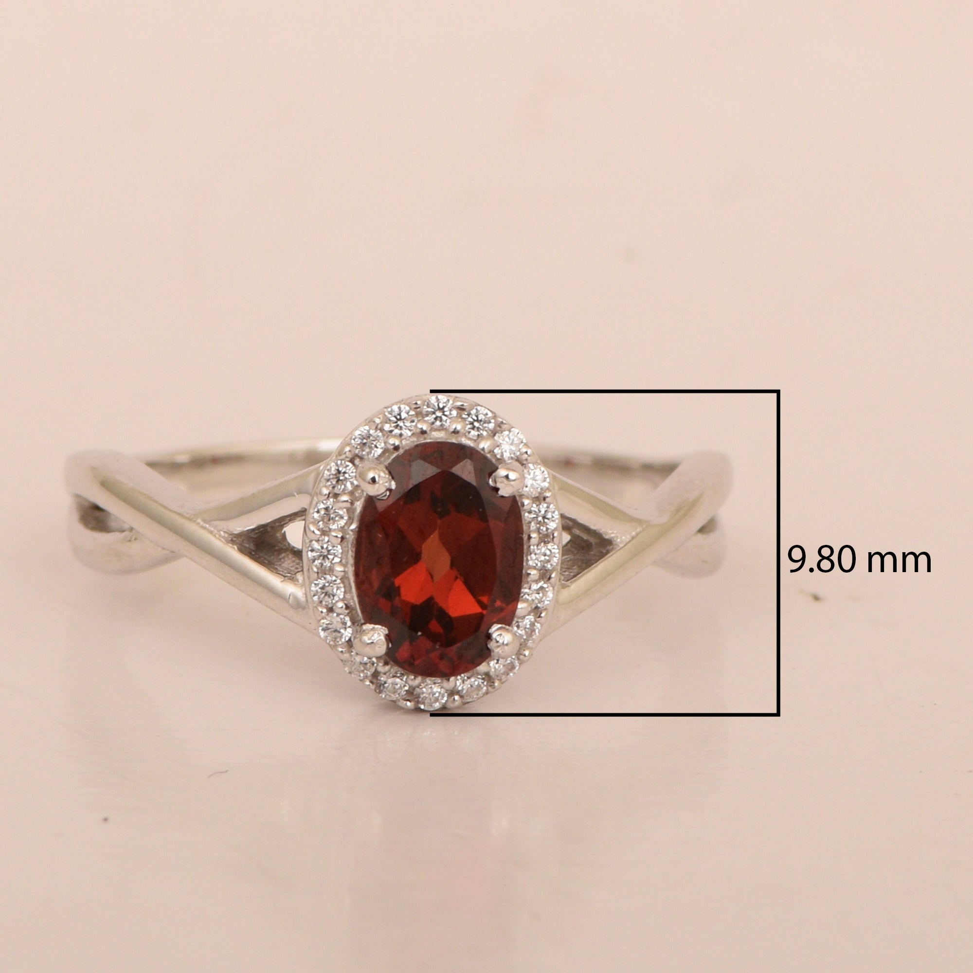 Garnet ring