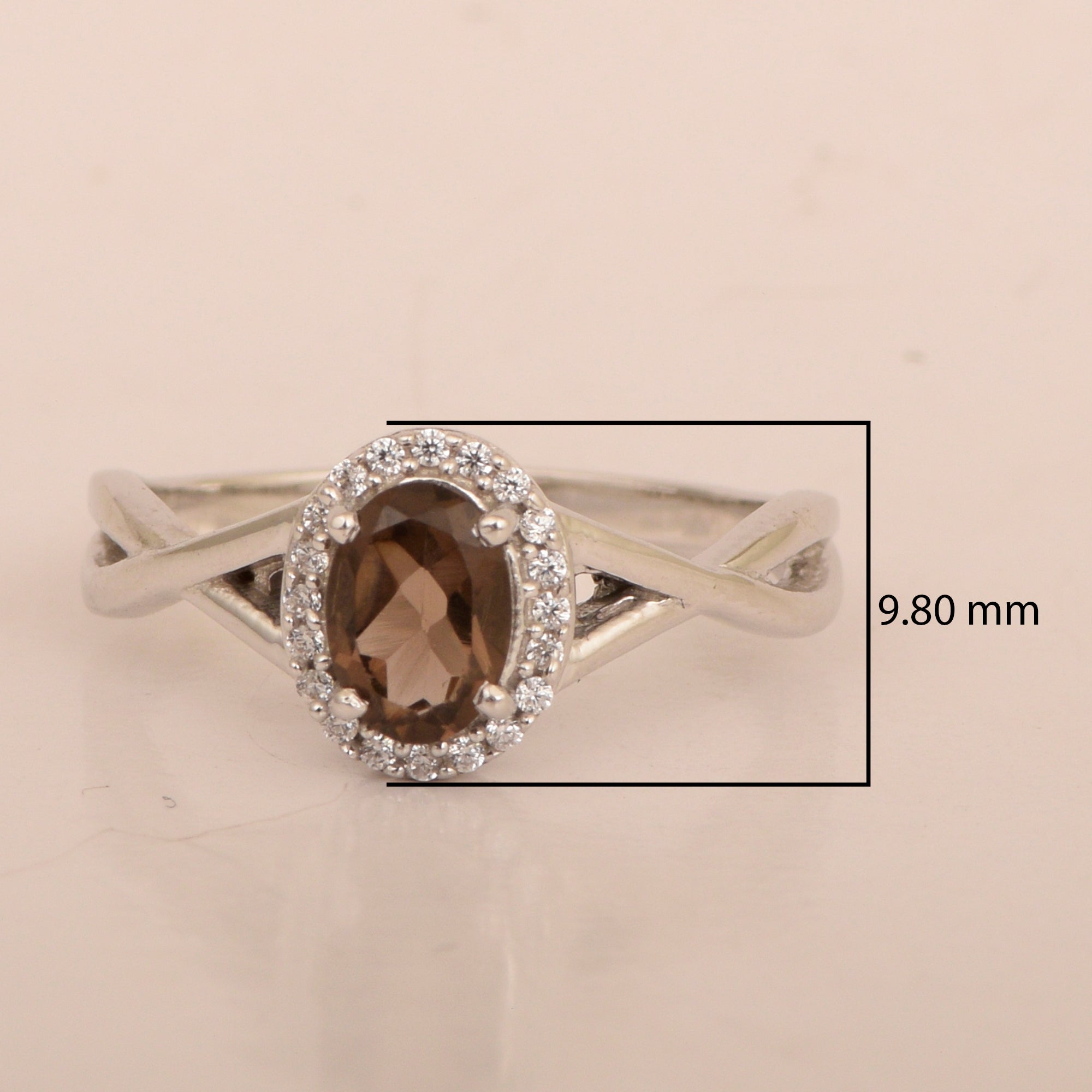Smoky Quartz ring