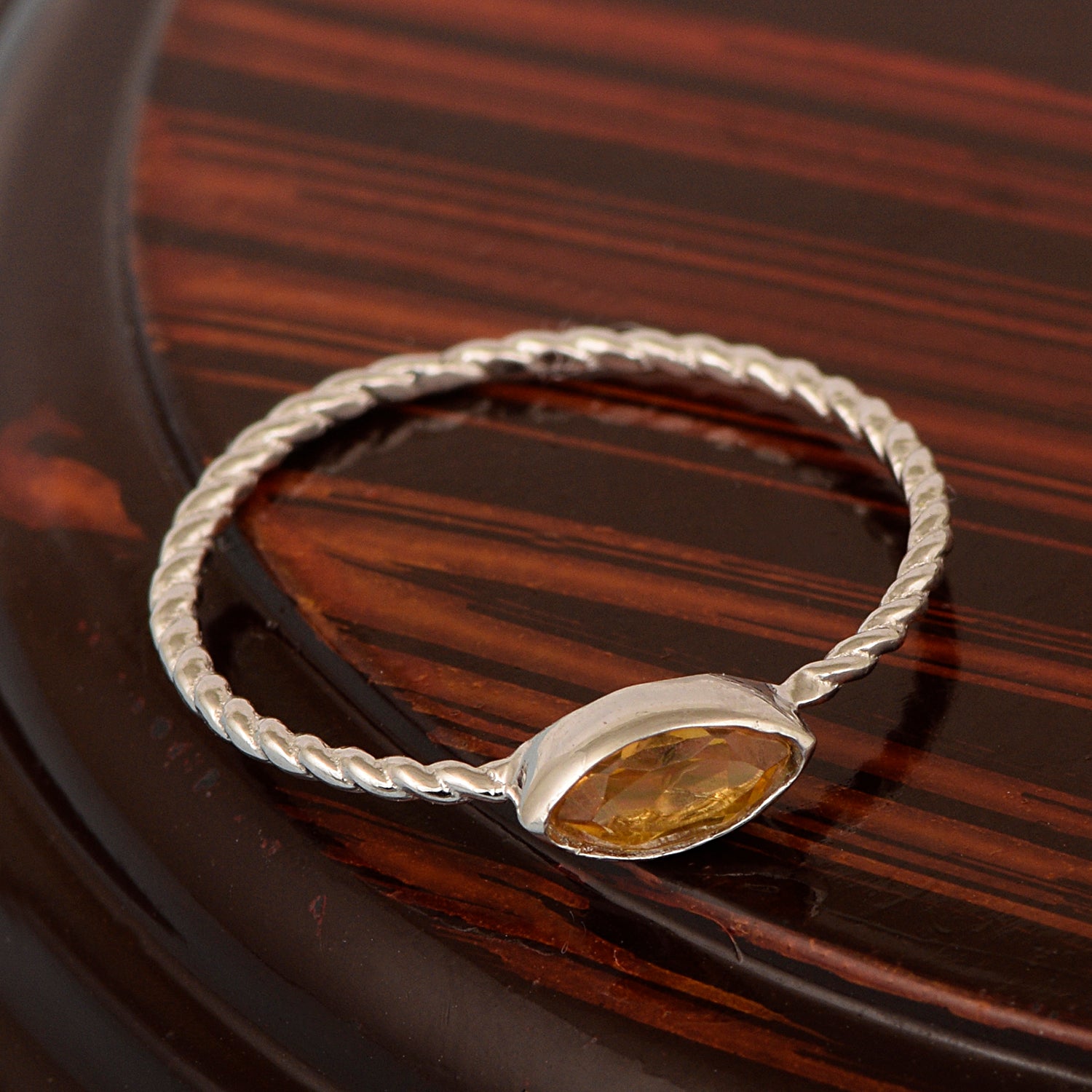 Citrine ring