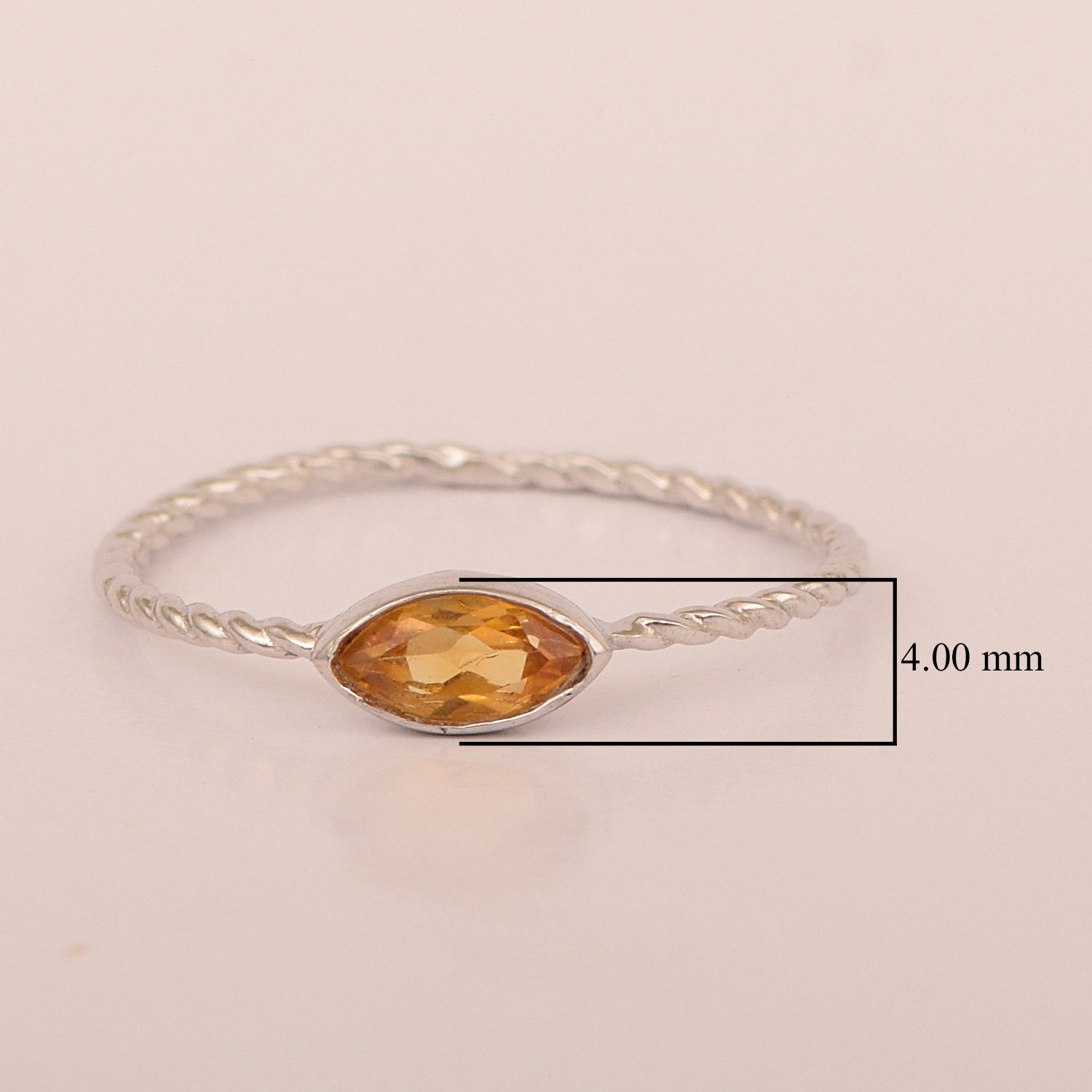 Citrine ring