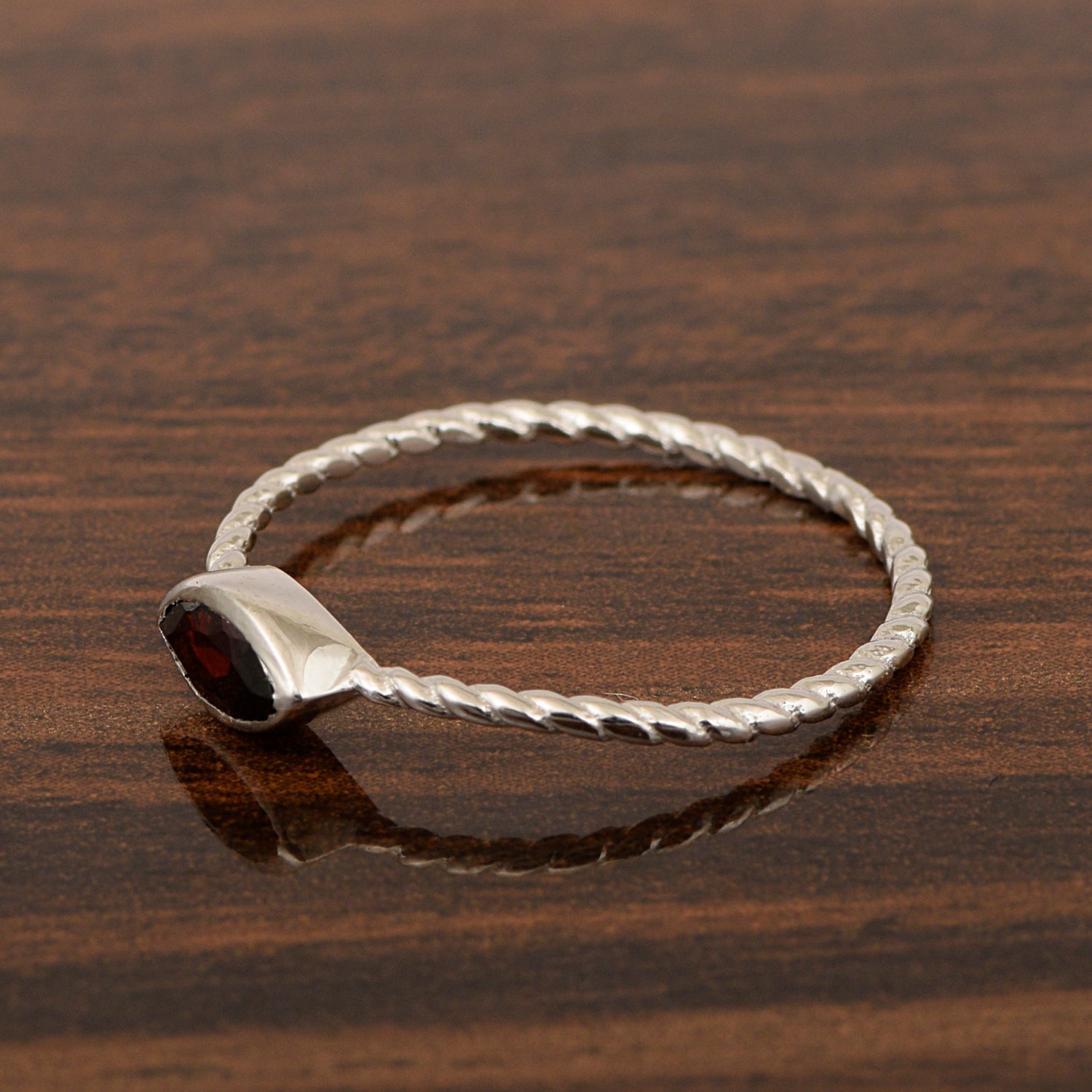 Garnet ring