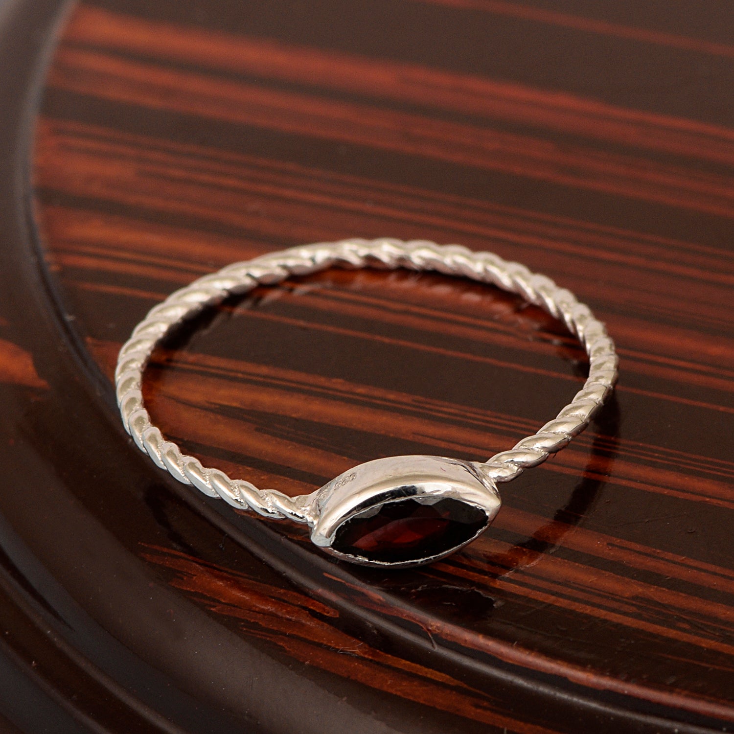 Garnet ring