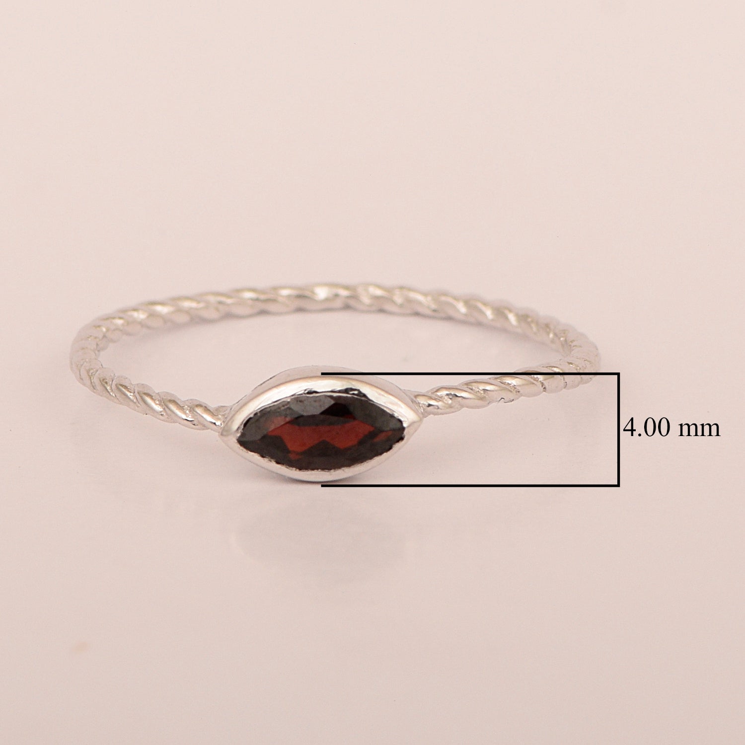 Garnet ring