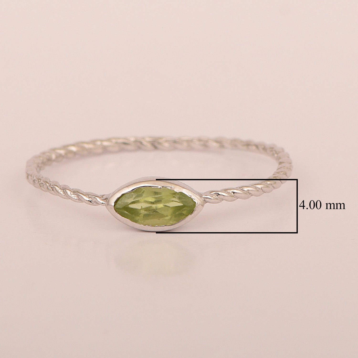 Peridot ring
