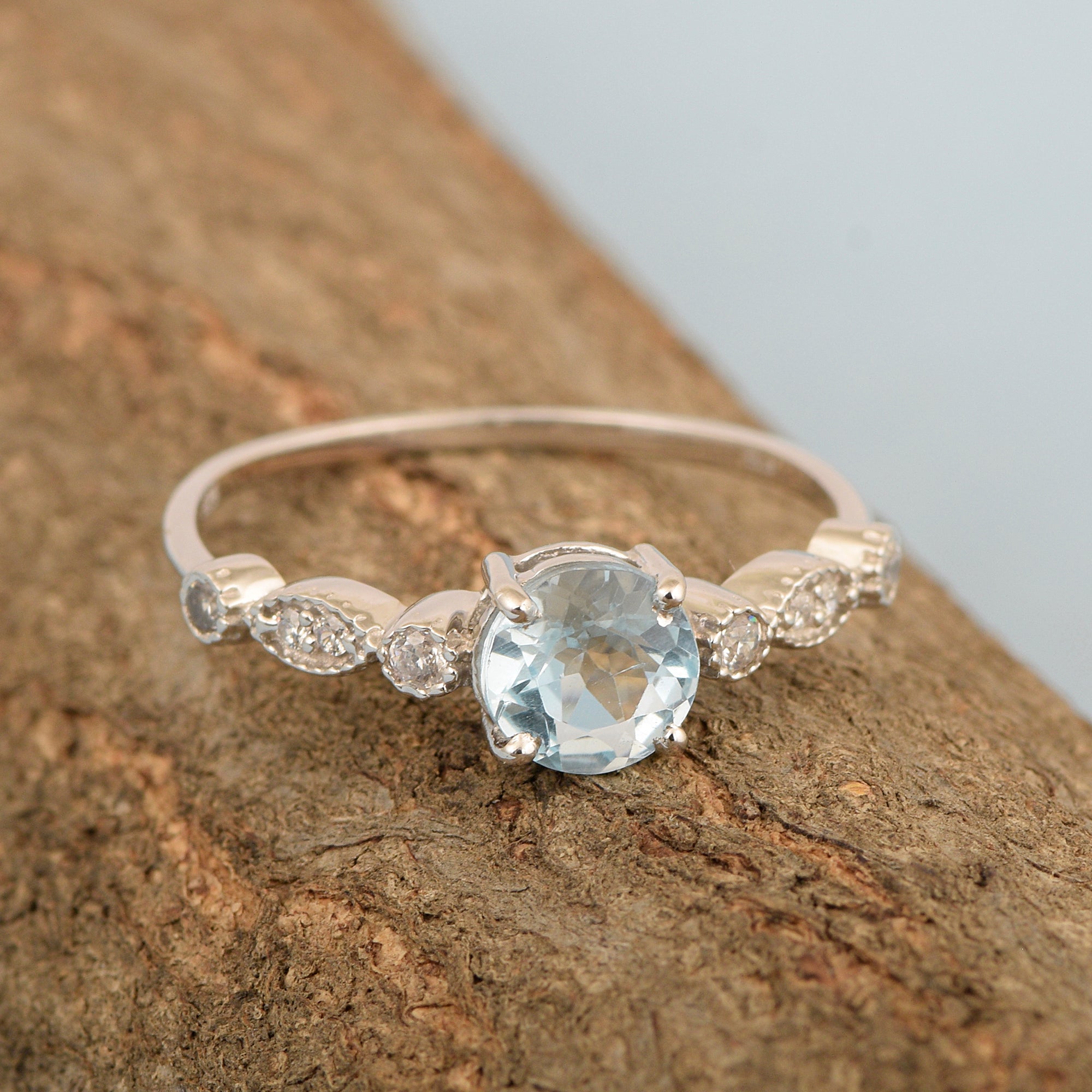 aquamarine ring