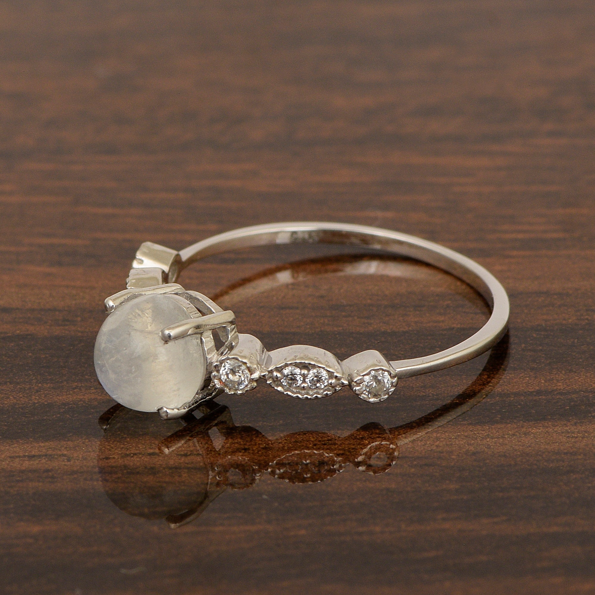Moonstone ring