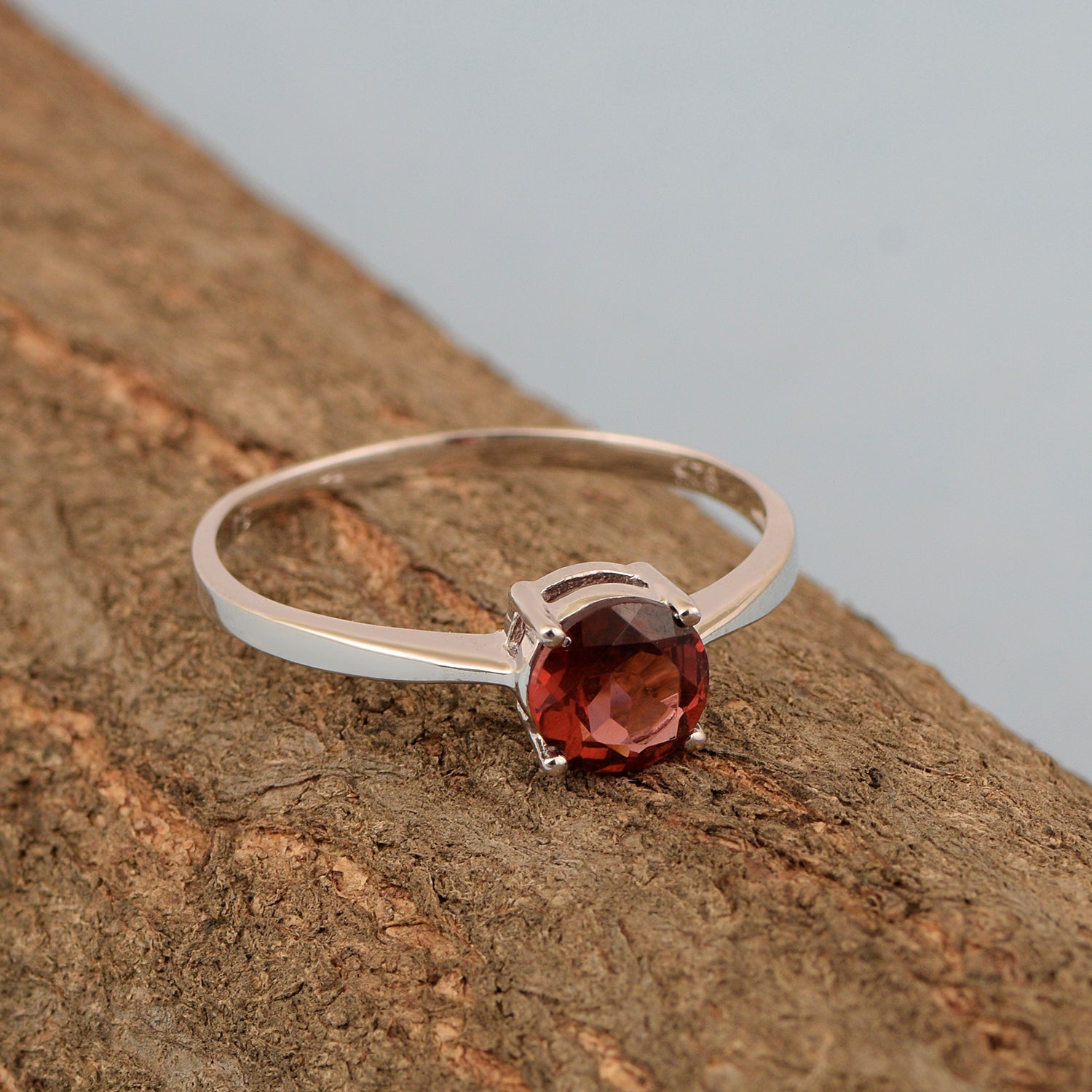 Garnet ring