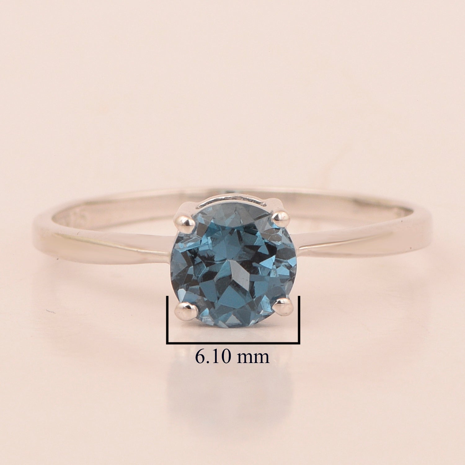 London Blue Topaz ring