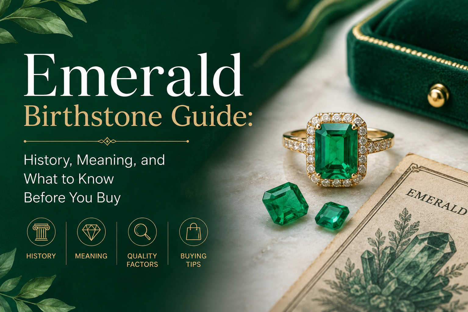 Emerald Birthstone Guide: History, Meaning, and What to Know Before You Buy