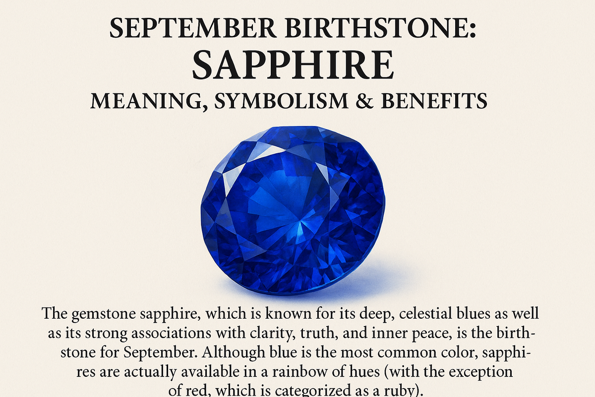 September Birthstone: Sapphire Significance, Significance, and Advantages