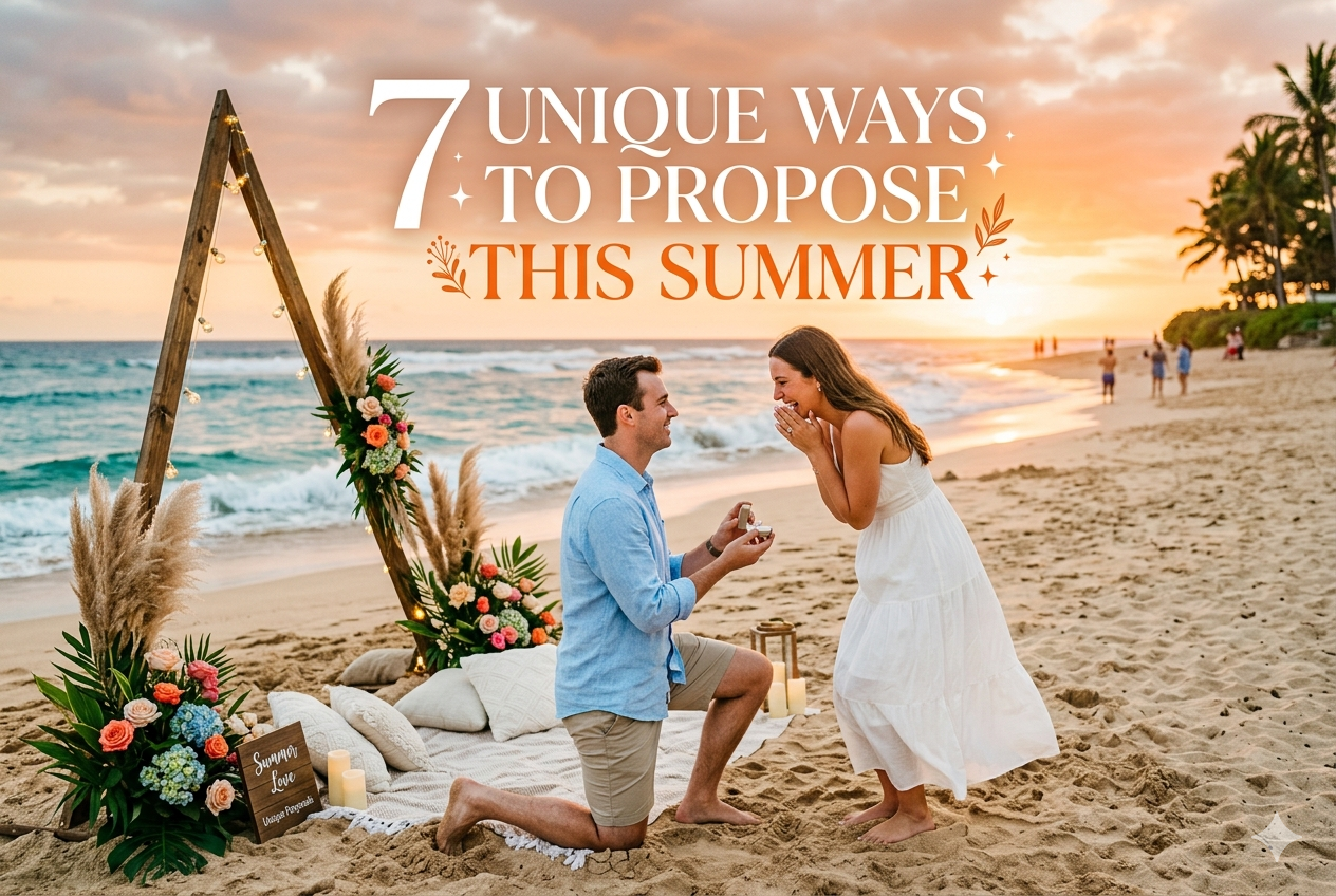 7 Unique Ways to Propose This Summer