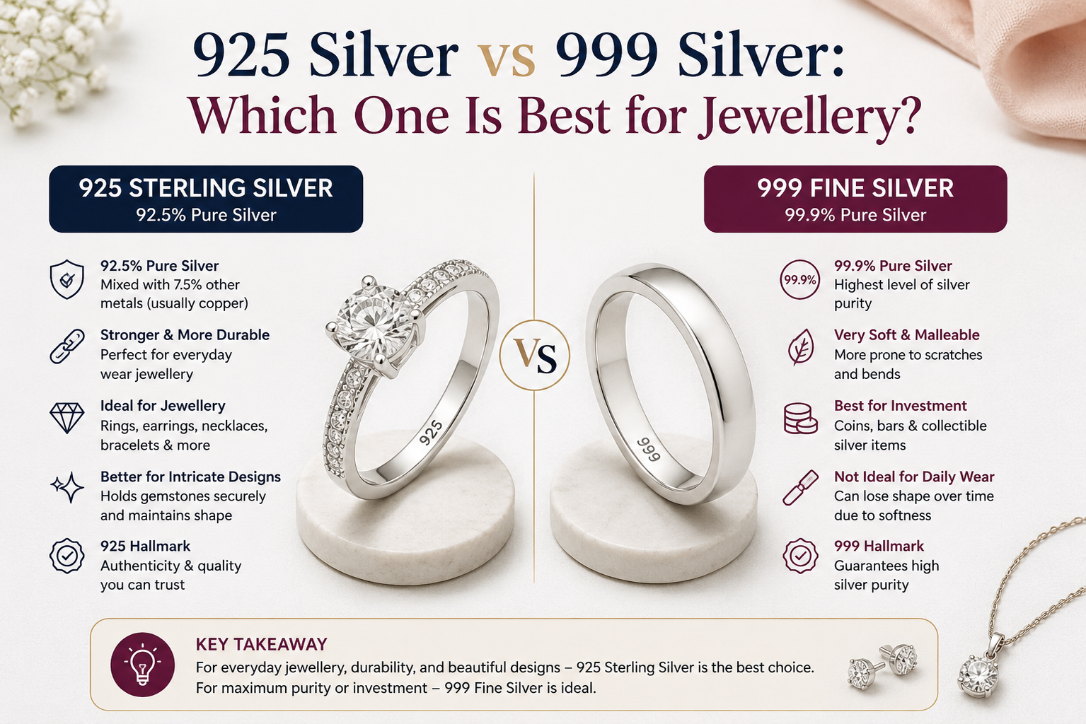 925 Silver vs 999 Silver