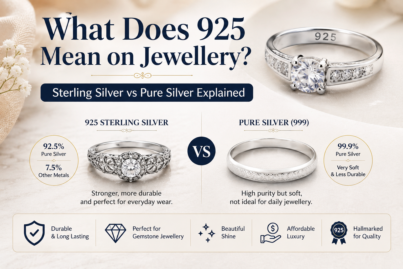 What Does 925 Mean on Jewellery