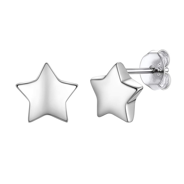 925 Sterling Silver Multi Design Tiny Stud Women Earrings Gift For Her