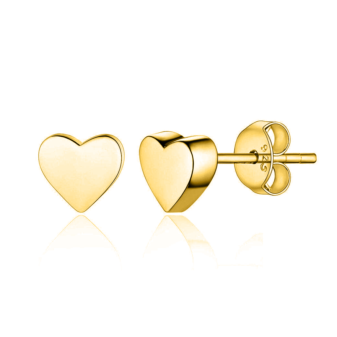 Orecchini a forma di cuore