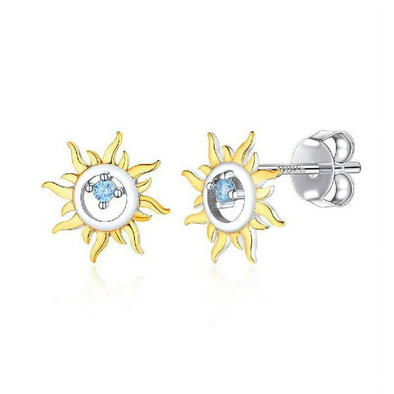 Sun Stud Earrings