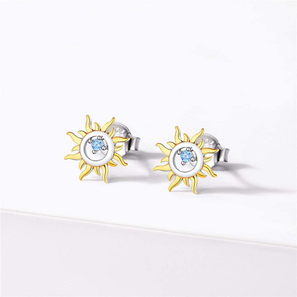 925 Sterling Silver Multi Design Tiny Stud Women Earrings Gift For Her