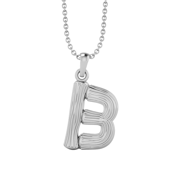 Initial Capital Charm Pendant Chain Necklace