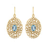 Blue Topaz Earring