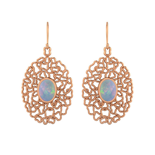 Opal Earring