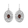 Garnet Earring