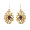 Garnet Earring