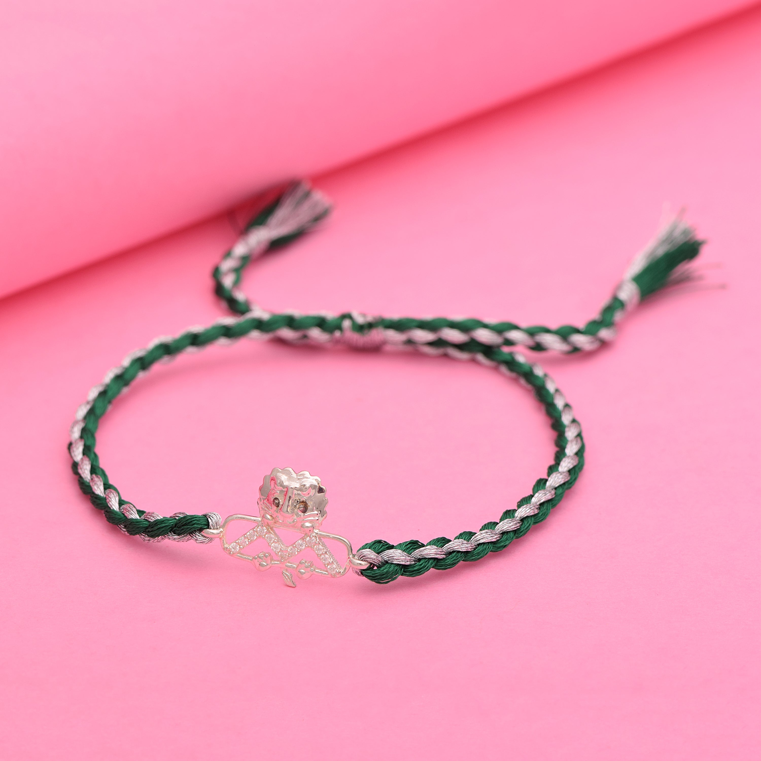Lion Face Rakhi Bracelet
