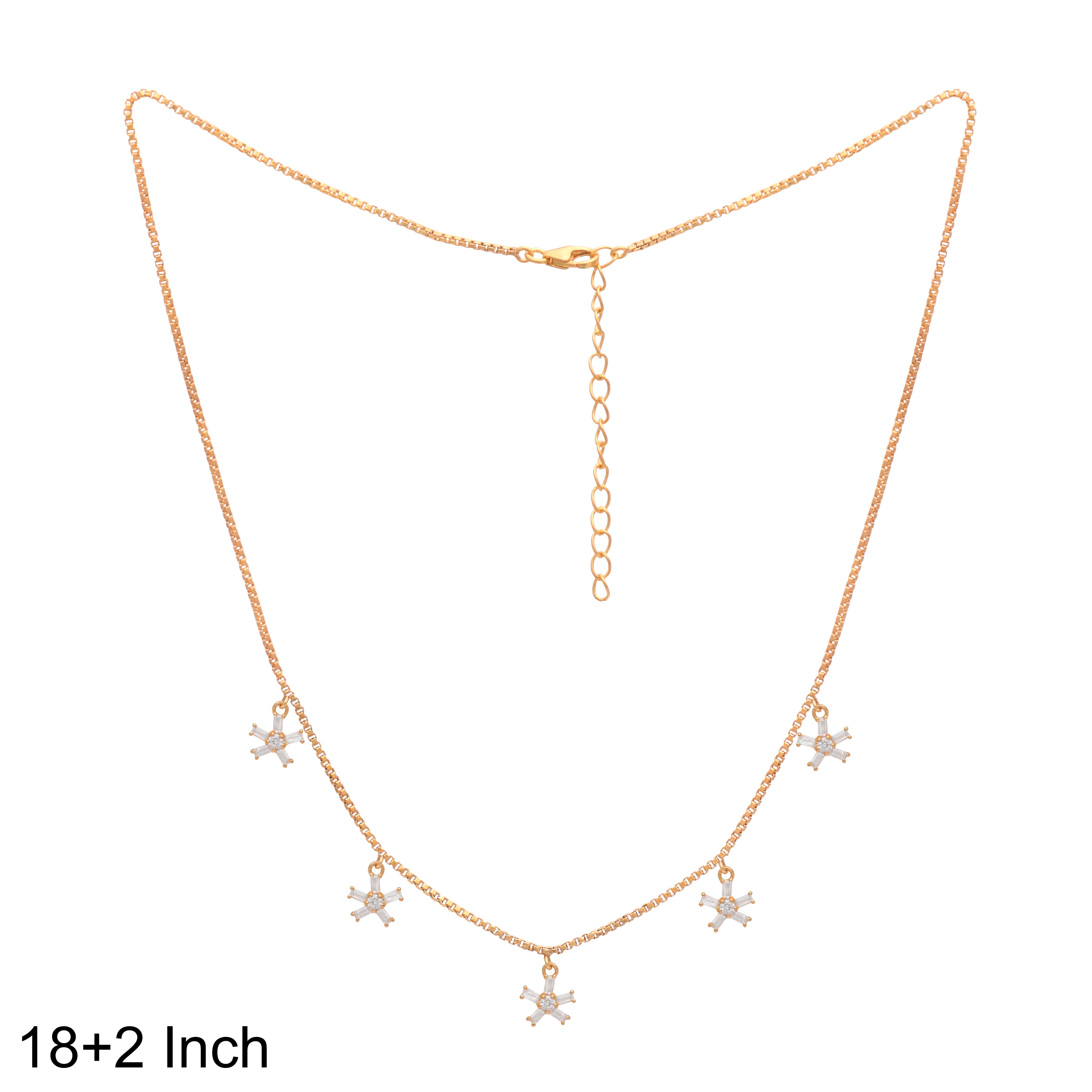 Star Charm Gold Vermeil Necklace - Sterling Silver