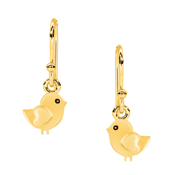 925 Sterling Silver Bird Lover Earrings Unique Animal Earrings For Women Bird Dangle Earrings