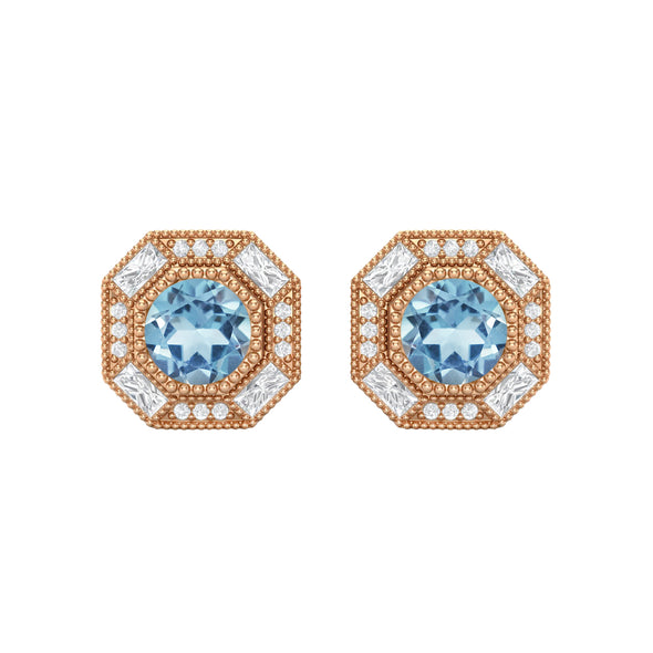 Aquamarine Earrings