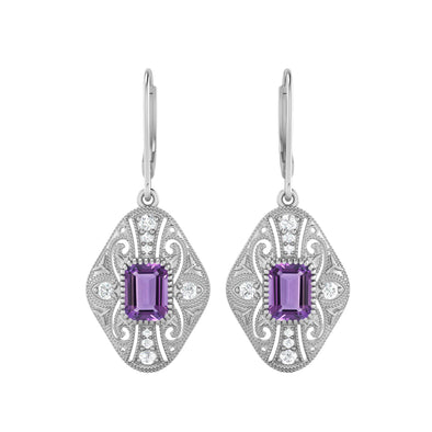 Amethyst Earrings