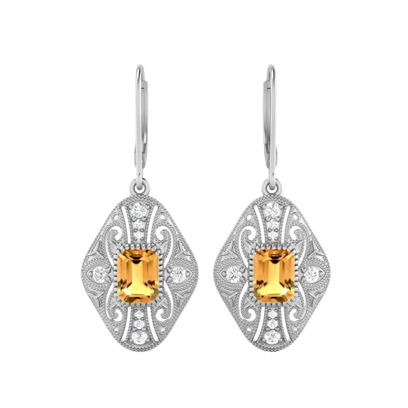 Citrine Earrings