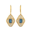 London Blue Topaz Earrings