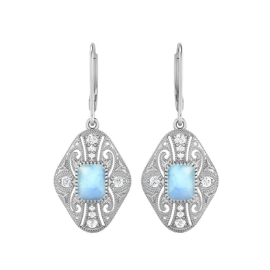 Larimar Earrings