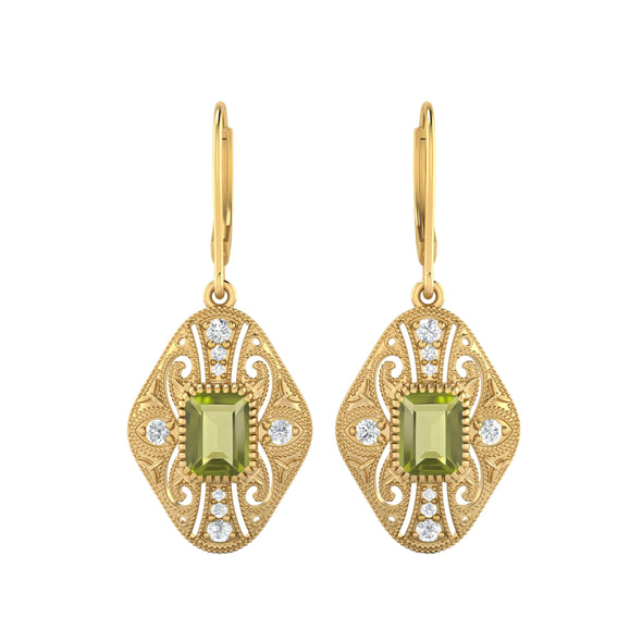 Peridot Earrings