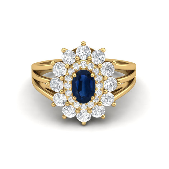 Blue Sapphire Ring