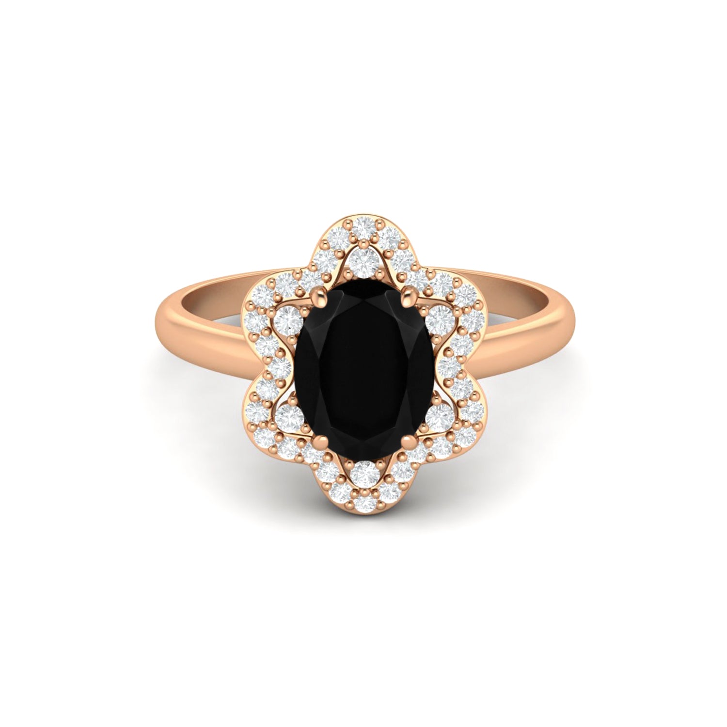Teardrop Diamond Open Ring | Timeless Jewels by Shveta