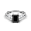 Black Spinel Ring