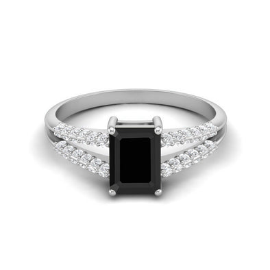 Black Spinel Ring