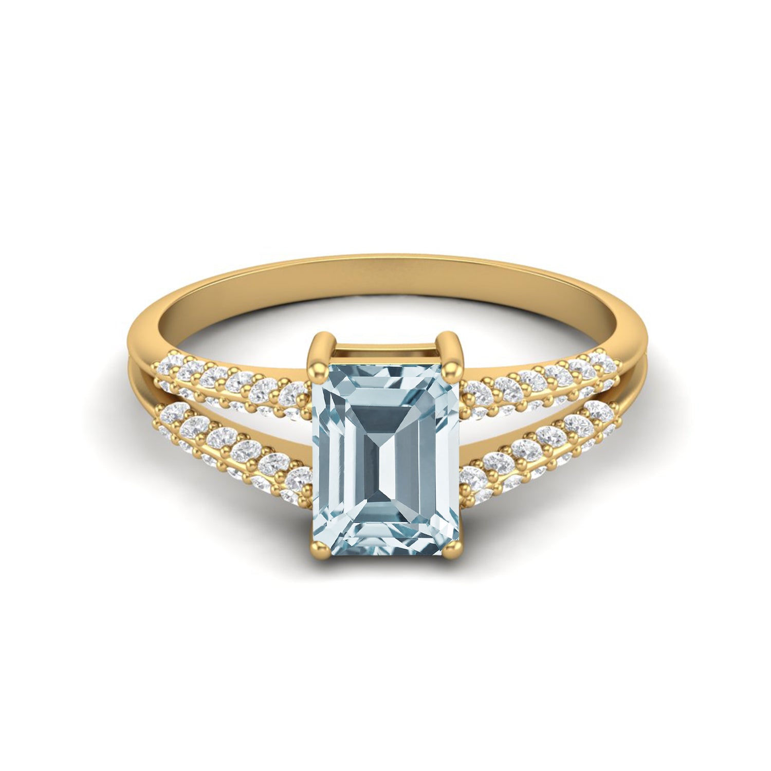 Anello di promessa nuziale con topazio blu naturale, anello di nozze ovale