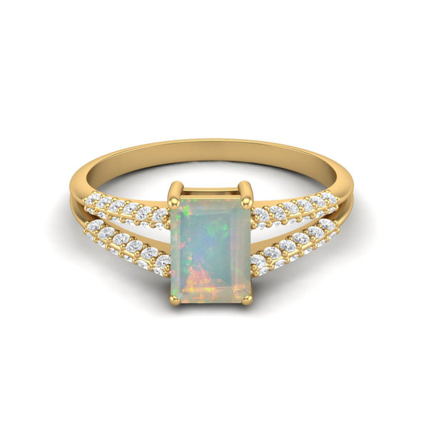 Ethiopian Opal Ring