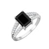 Black Spinel Ring