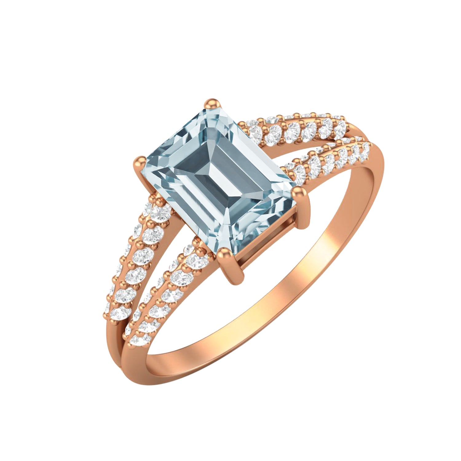 Anello di promessa nuziale con topazio blu naturale, anello di nozze ovale